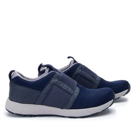 Alegria Women’s Volition Slip On Athletic Shoes-Navy