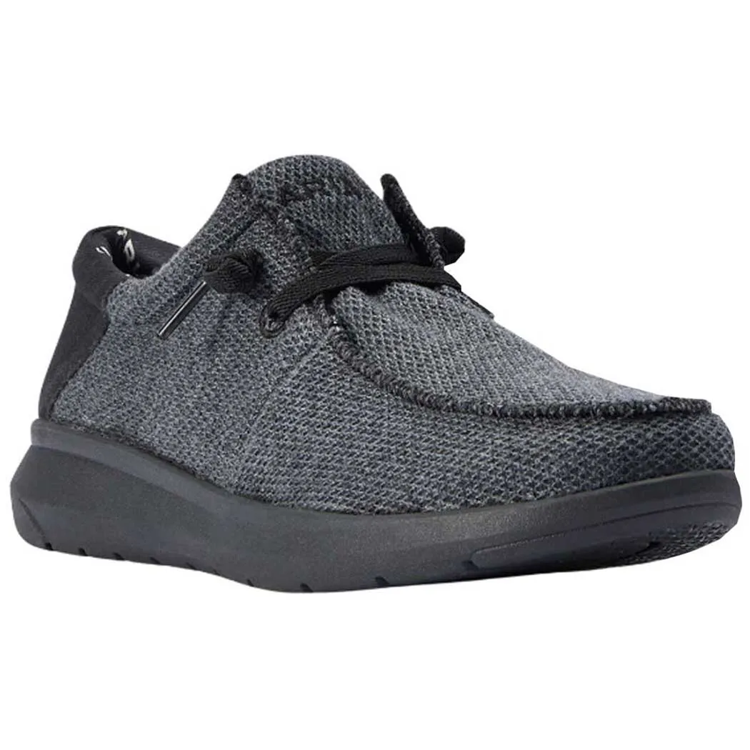 Ariat Hilo Slip-On Heathered Smoke/ Black (Men's)