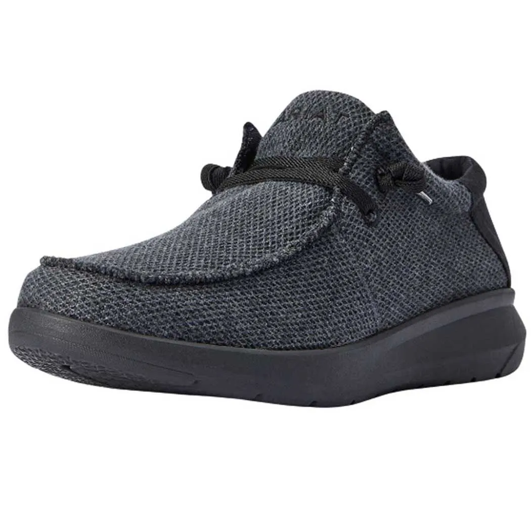 Ariat Hilo Slip-On Heathered Smoke/ Black (Men's)