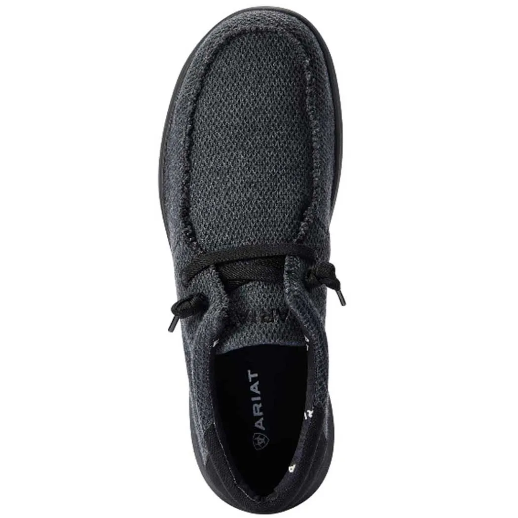 Ariat Hilo Slip-On Heathered Smoke/ Black (Men's)