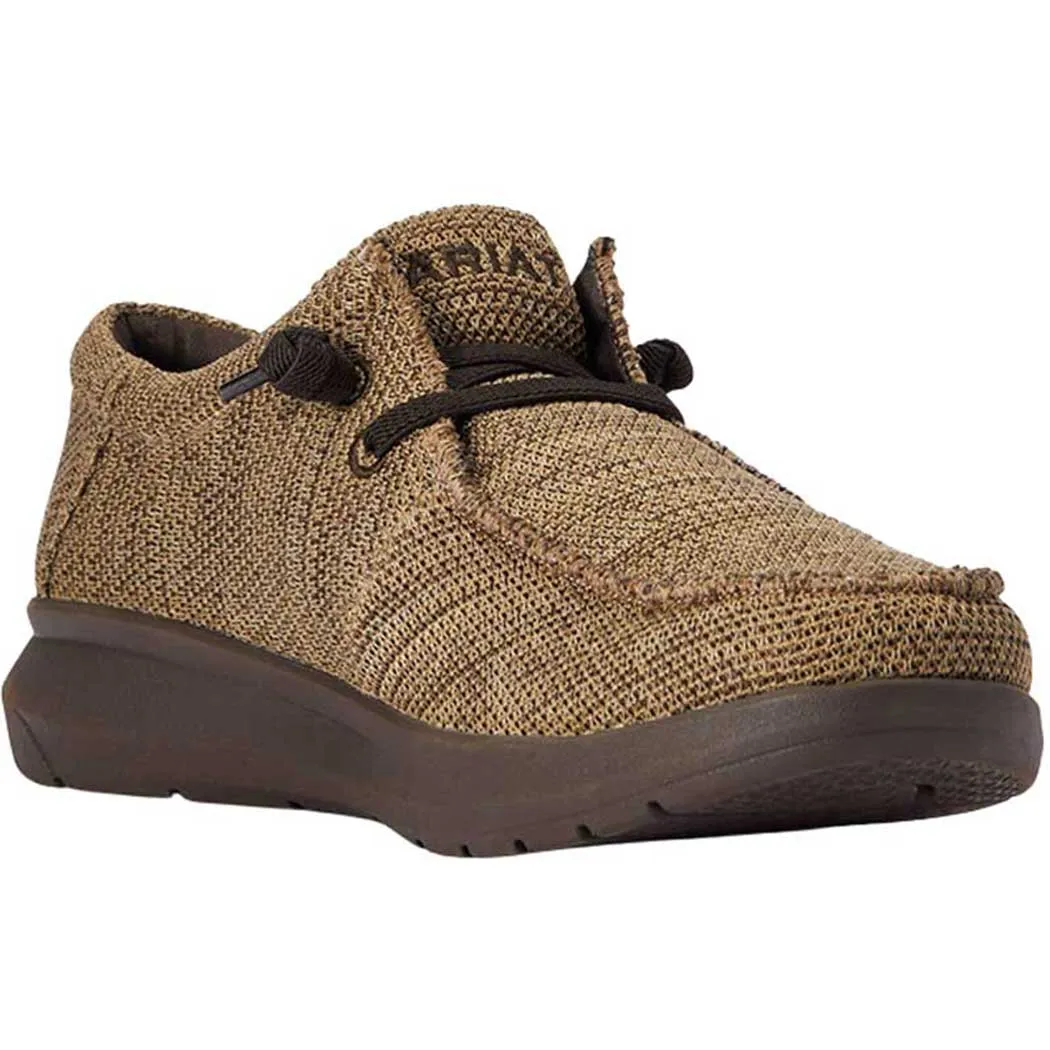 Ariat Hilo Stretch Lace Slip-On Heather Tan (Men's)