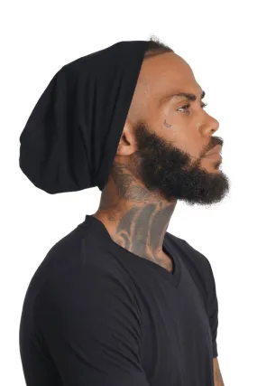 Beruit Mens Black Beanie Hat