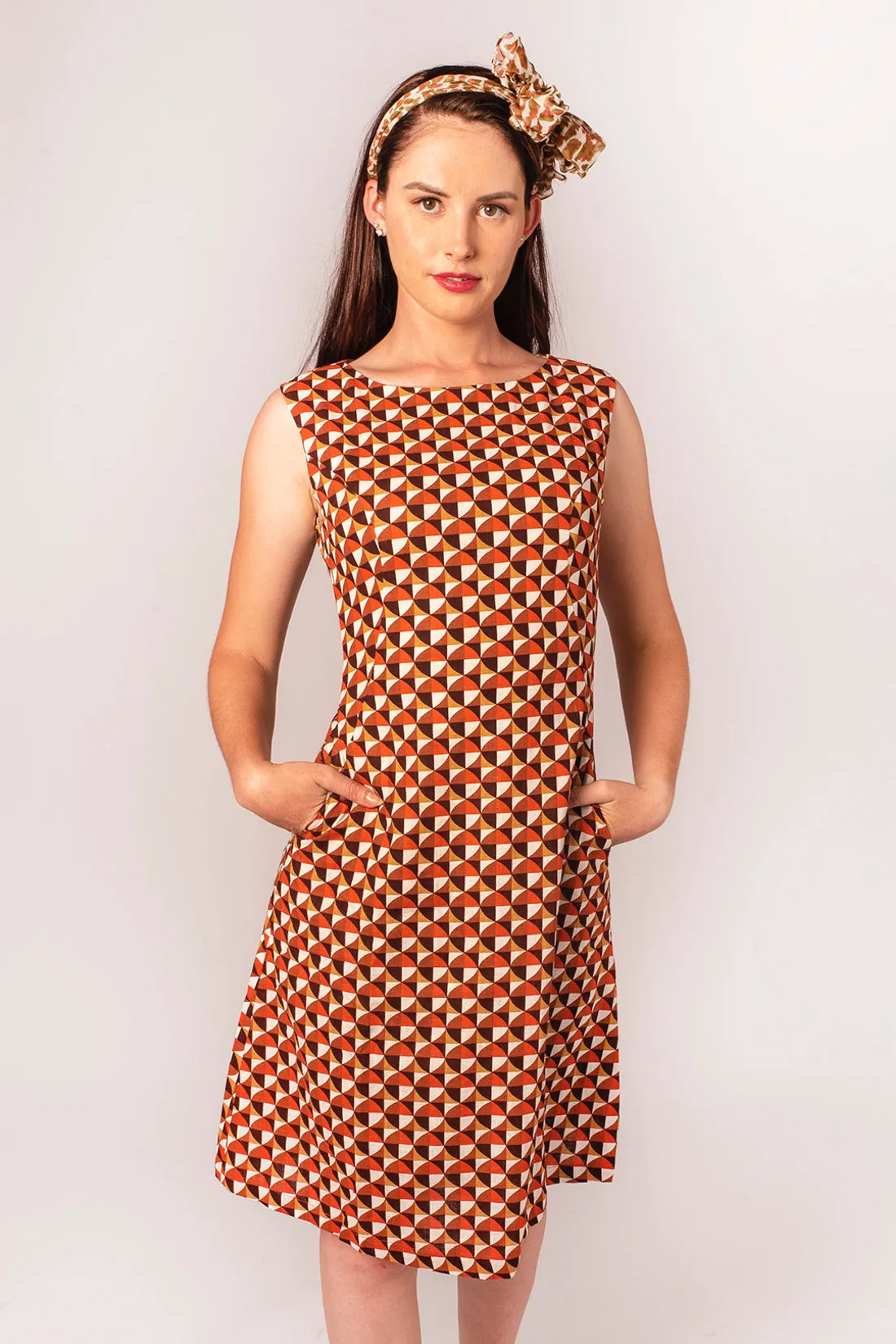 Bianca Geometric Shift Dress