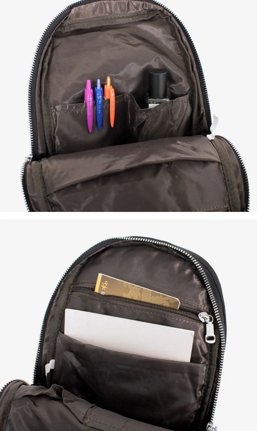 Black Travel Sling Bags Messengers Crossbody Picnic USB Charger Mens Womens Unisex Casual Fit for iPad Waterproof Casual Outdoor