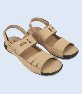 BM5686-BEIGE-Men Sandal