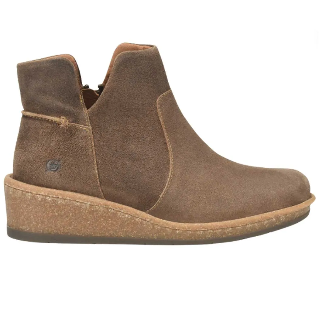 Born Viv Wedge Bootie Taupe (Women's)