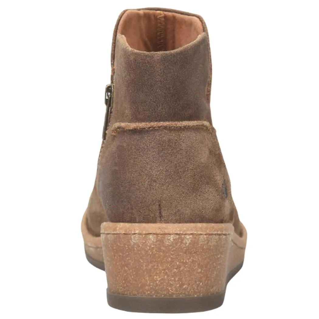 Born Viv Wedge Bootie Taupe (Women's)