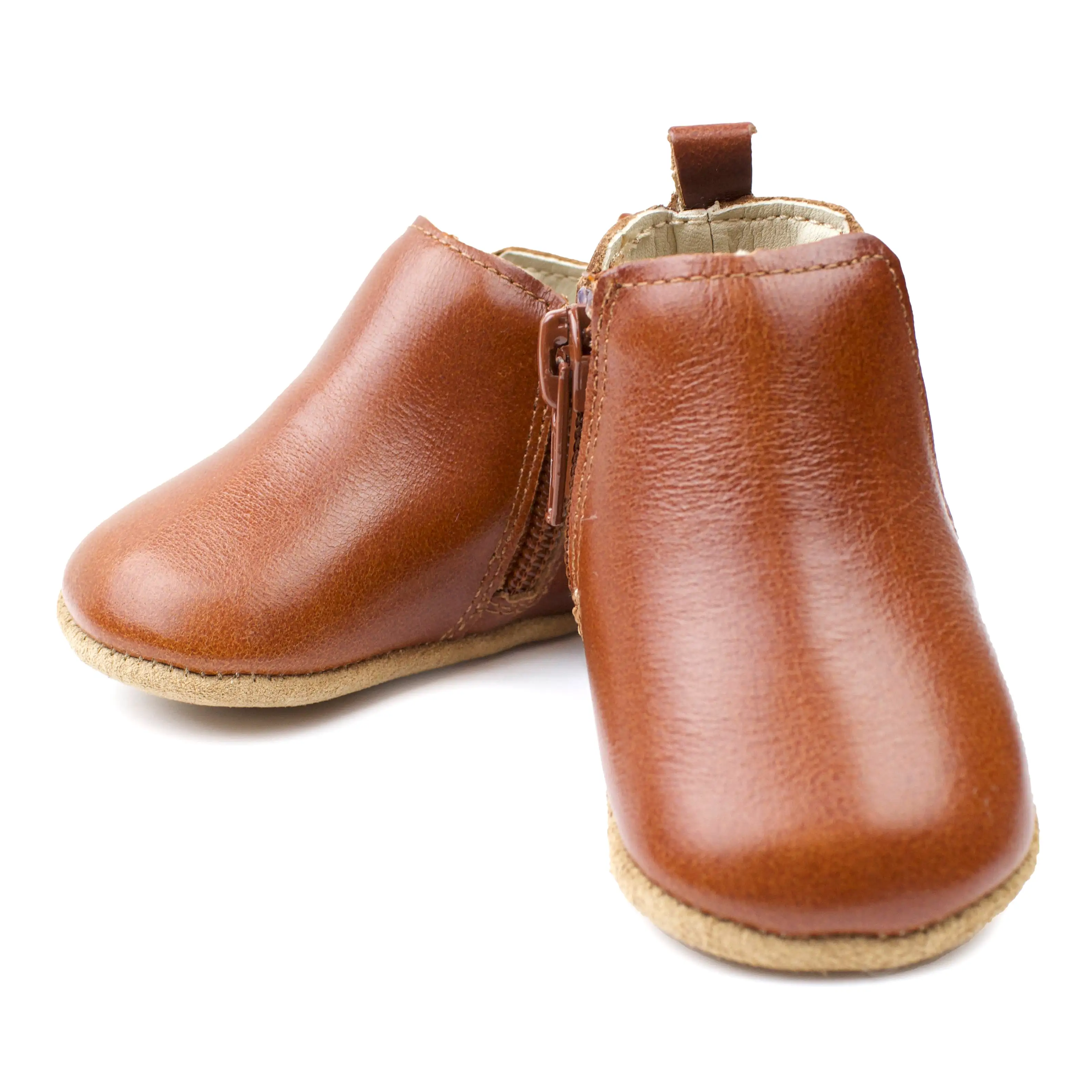 Cognac - Chelsea Boot - Soft Sole