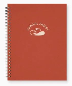 Cowgirl Energy Journal - Lined Notebook