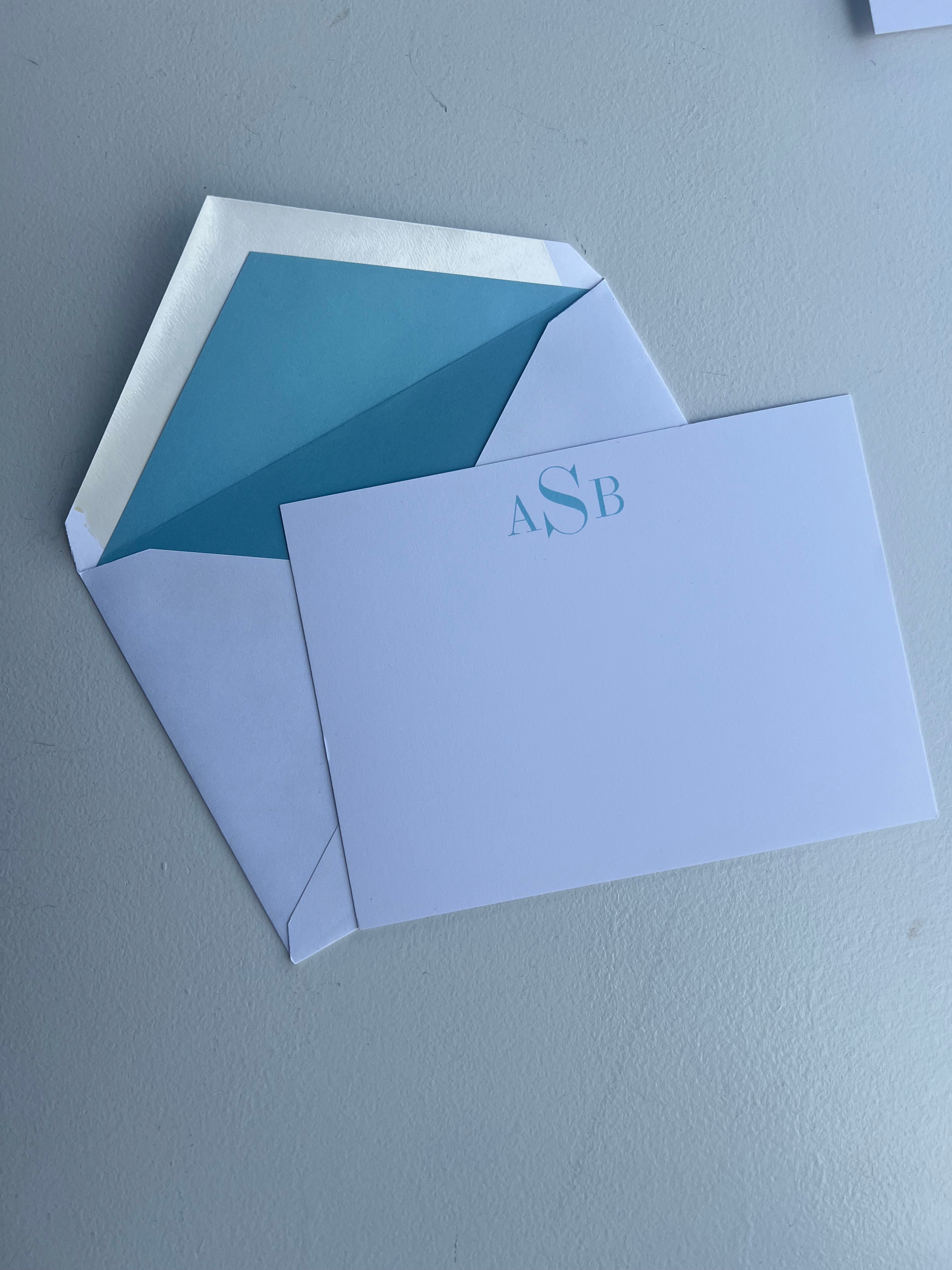 Deluxe Stationery with Lined Envelopes