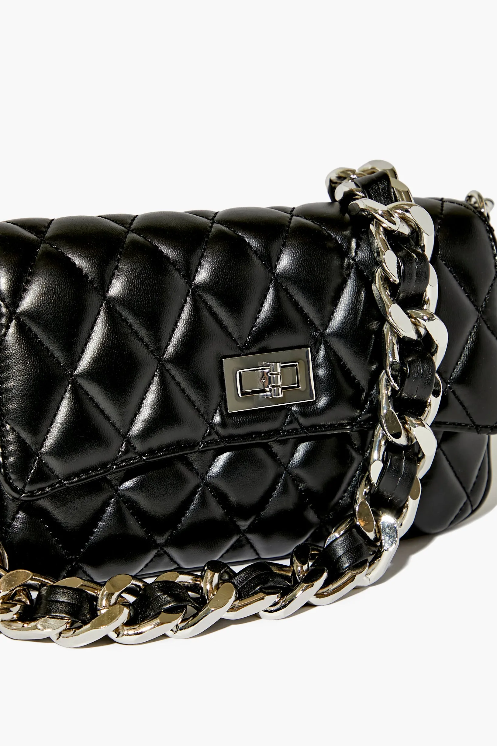 Diamond Quilted Crossbody Bag