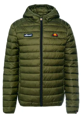 Ellesse Lombardy Padded Hooded Jacket Khaki