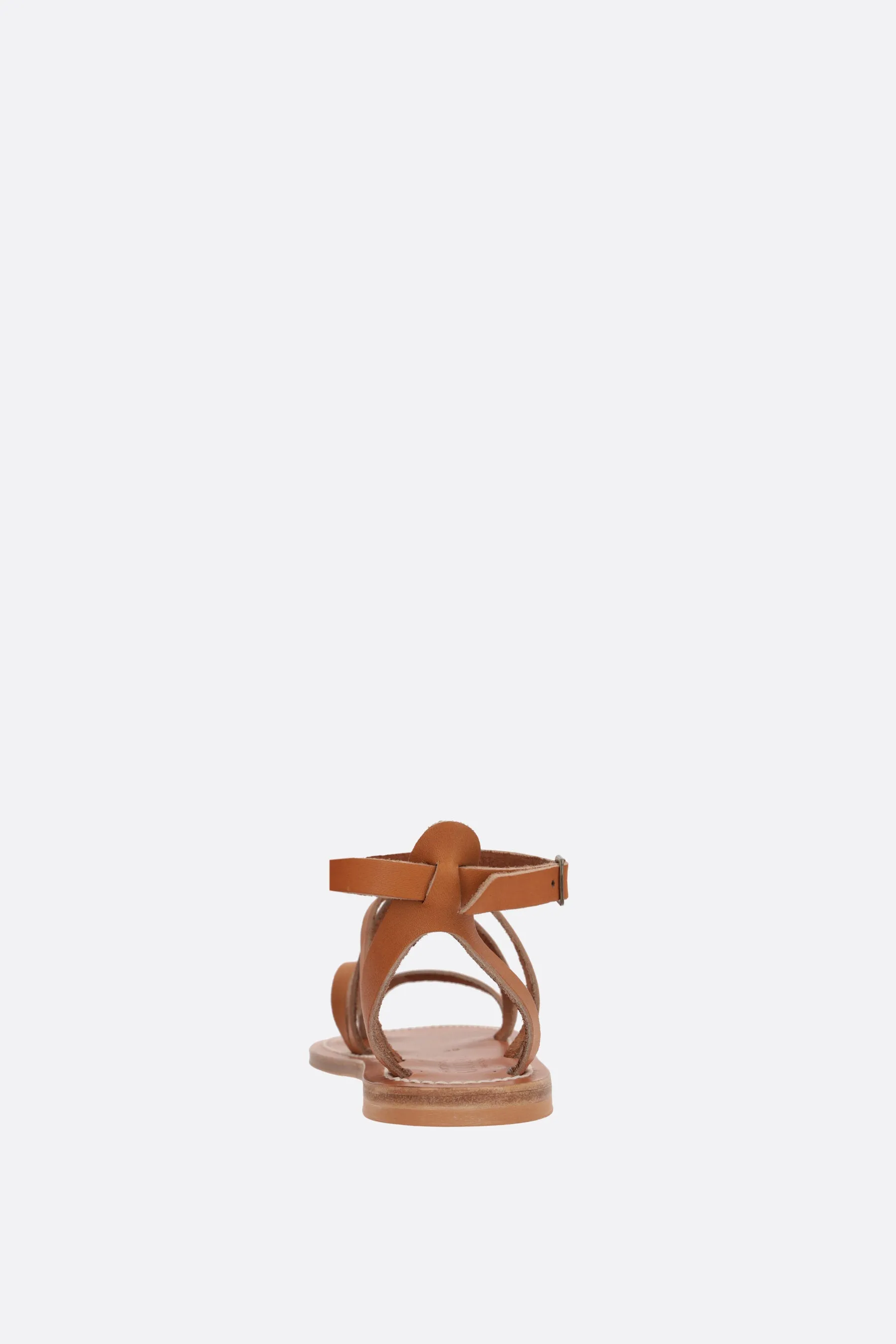 Epicure smooth leather thong sandals