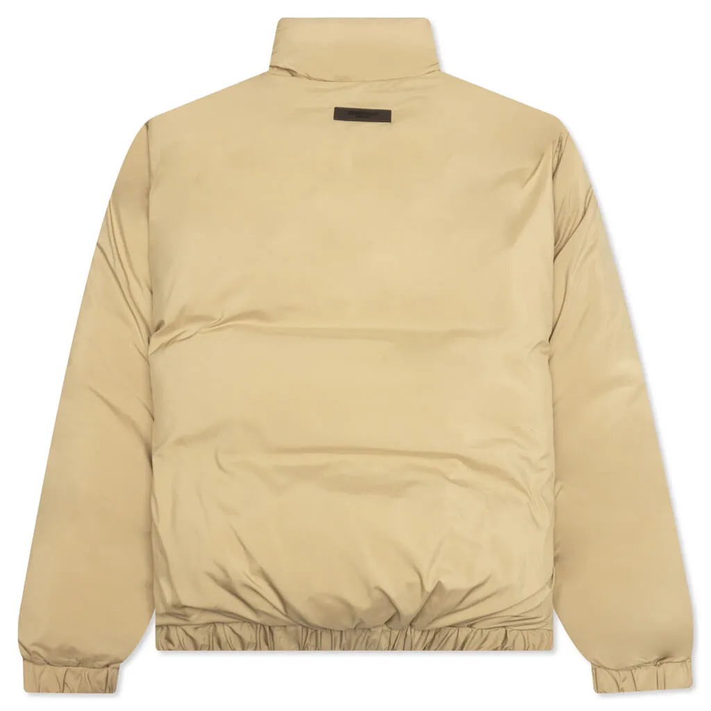 Essentials Quilted Pullover - Oak