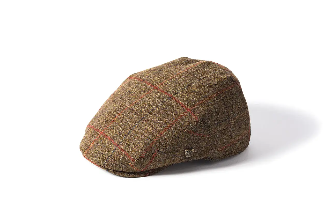 Failsworth Gamekeeper Tweed Flat Cap