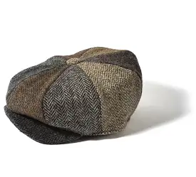 Failsworth Lewis Harris Tweed 8 Piece Cap