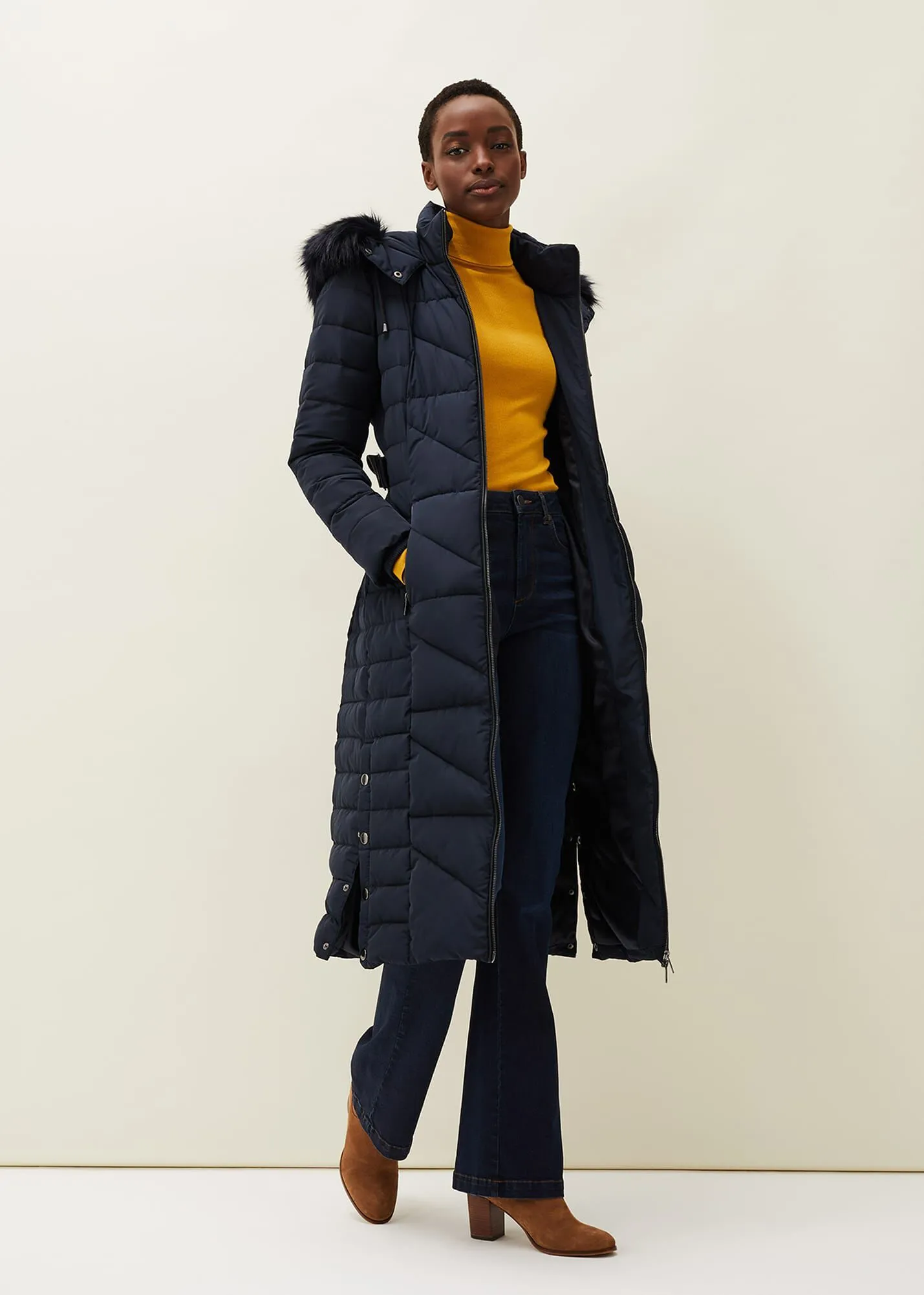 Georgie Maxi Puffer Coat