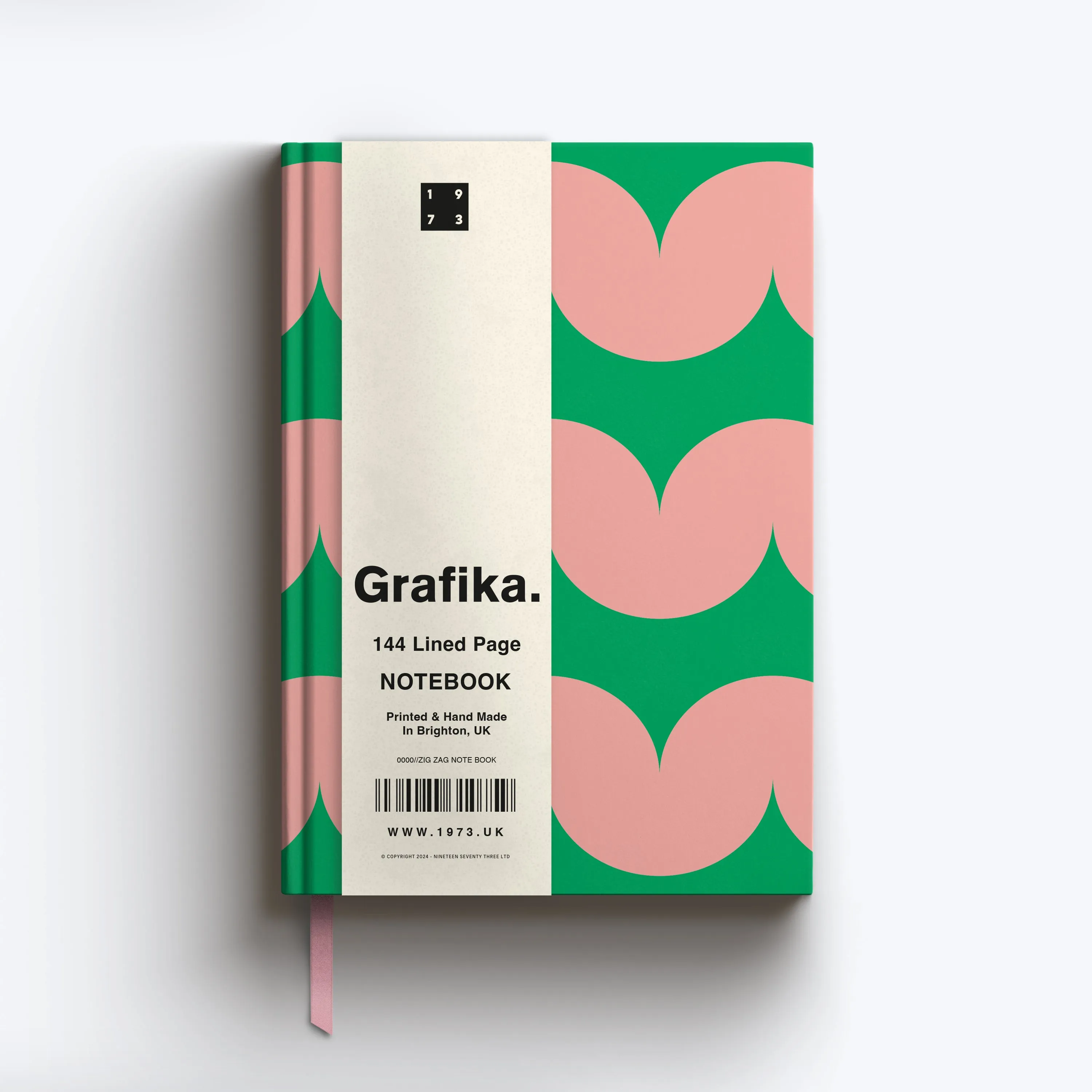 Grafika Wiggle A5 Lined Notebook