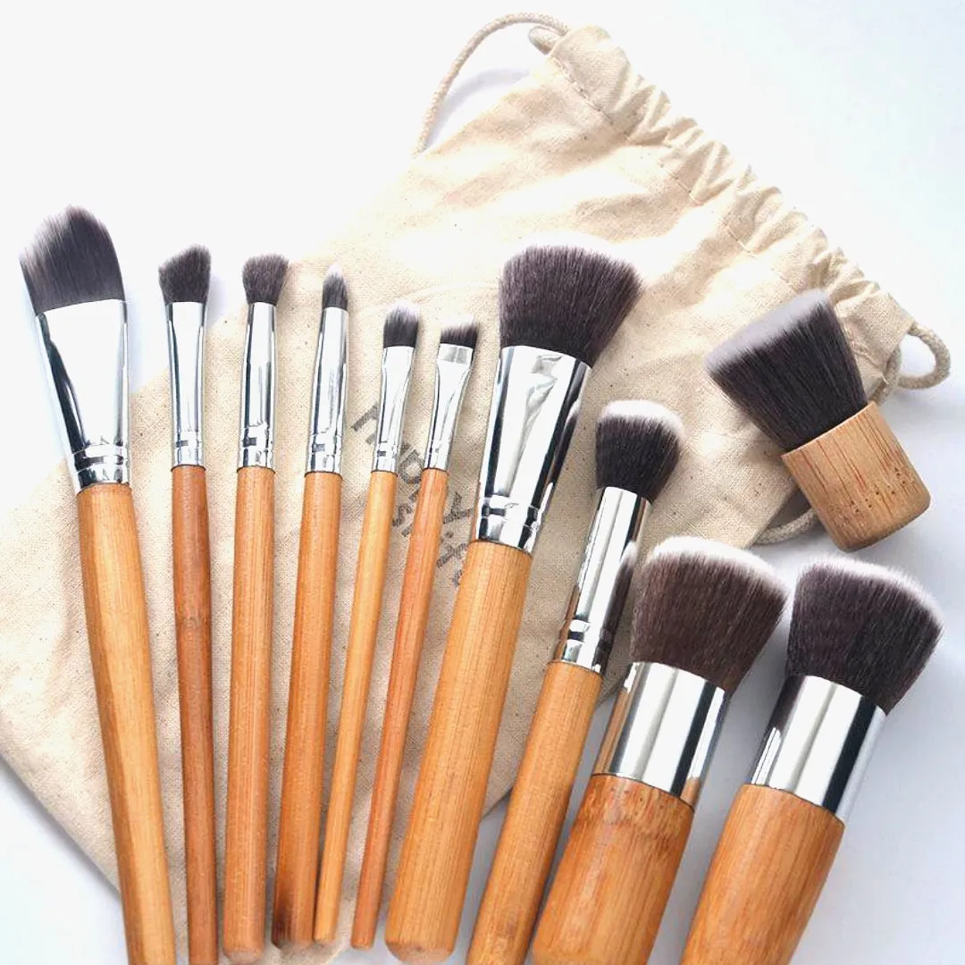 Happy Shift Bamboo Makeup Brush Set