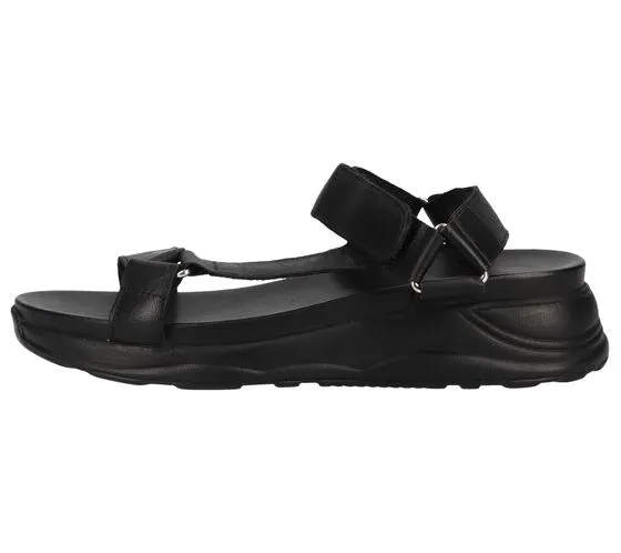 ILC Jerry women s sandal real leather sandals with small platform C43-3546-01-01 black