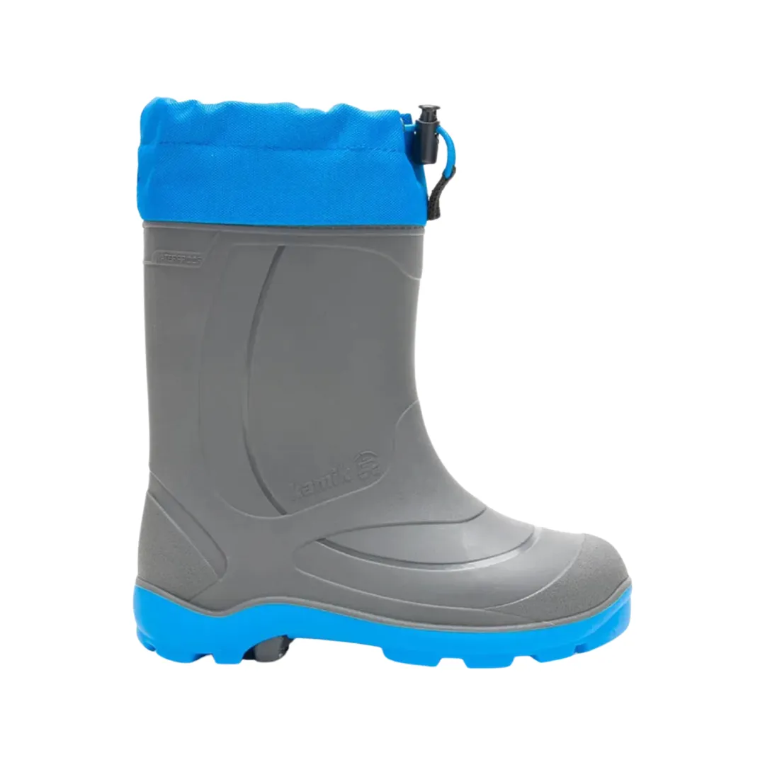 Kamik Snobuster 1 Winter Boot - Charcoal/Blue