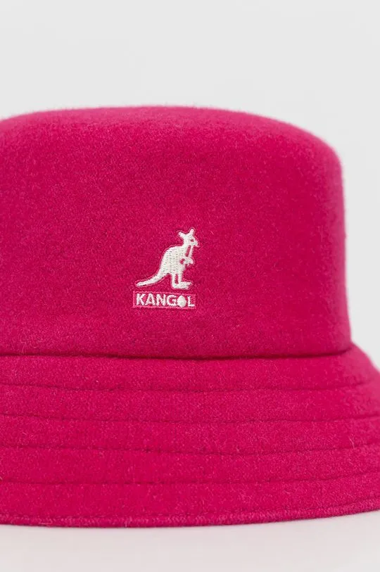 Kangol hat violet color