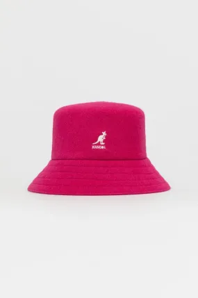 Kangol hat violet color