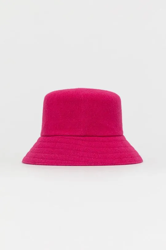 Kangol hat violet color