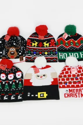 Light Up Holiday Beanie