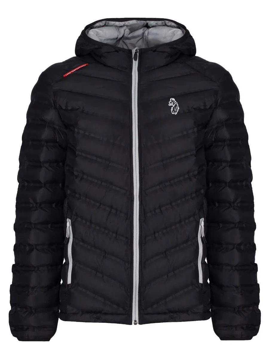 Luke 1977 Performance Worldy Padded Jacket Jet Black