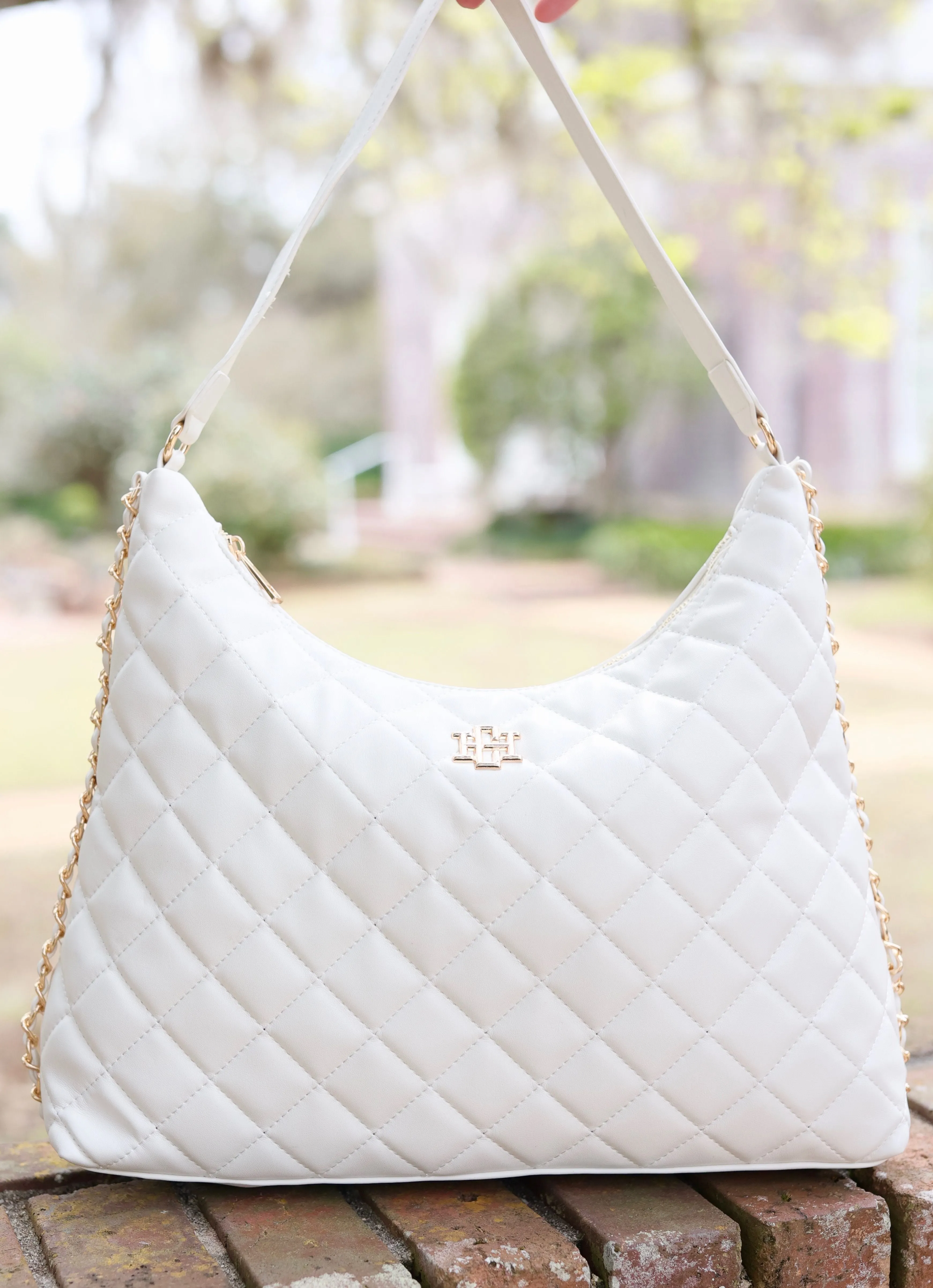 Maeve Quilted Tote CREAM