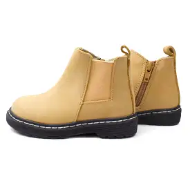 Natural - Chelsea Boot - Hard Sole