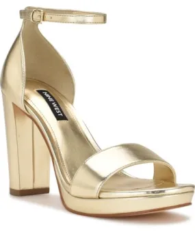 Nine West Women's Elope Almond Toe Dress Sandals