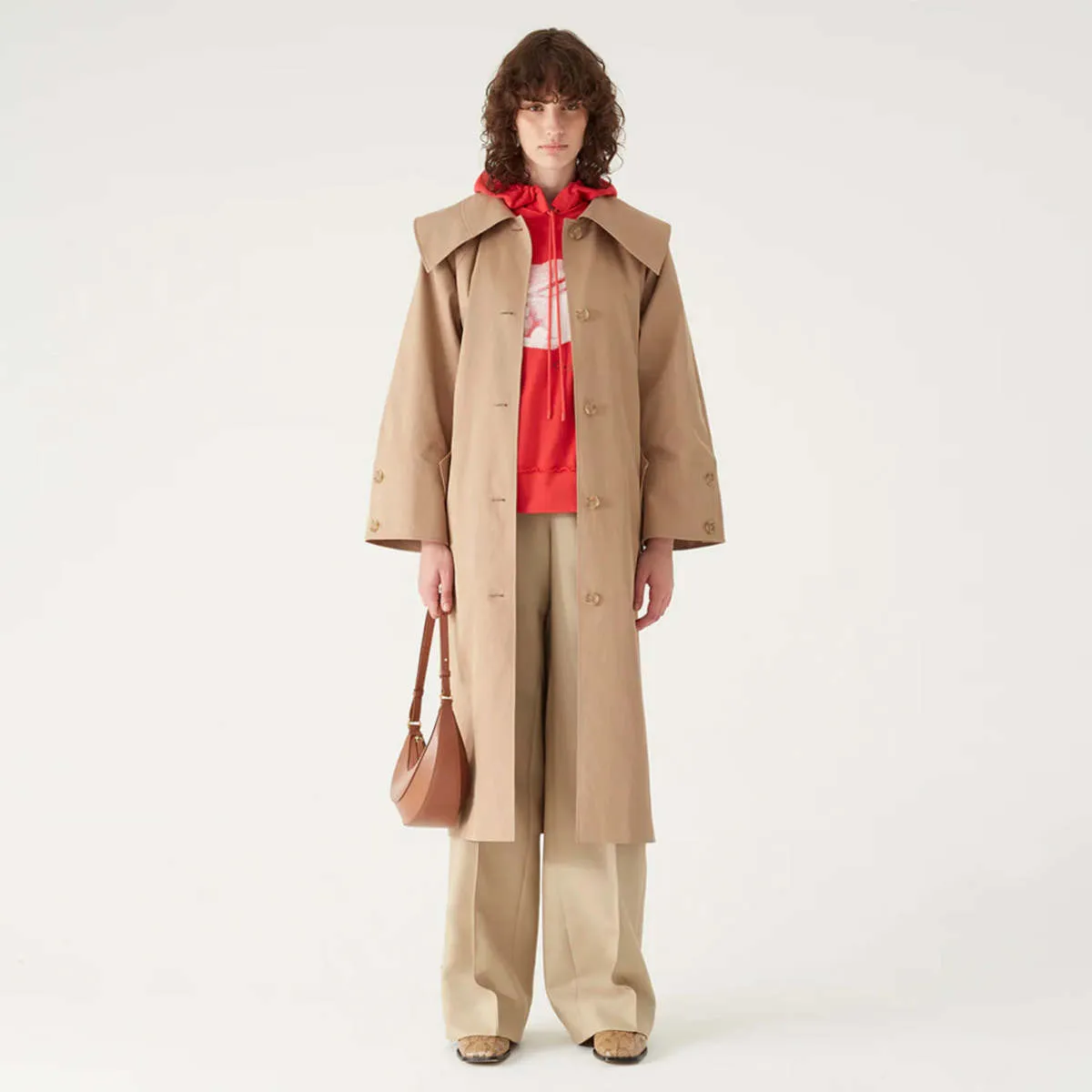 Noa Trench coat -  Cotton Blend Sand