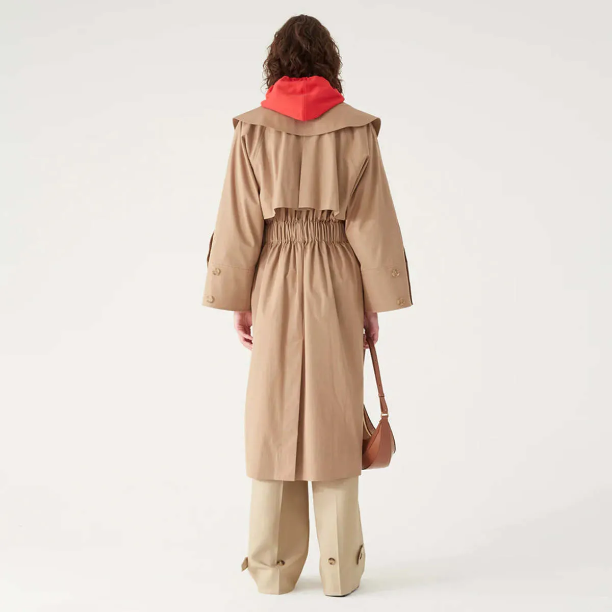 Noa Trench coat -  Cotton Blend Sand