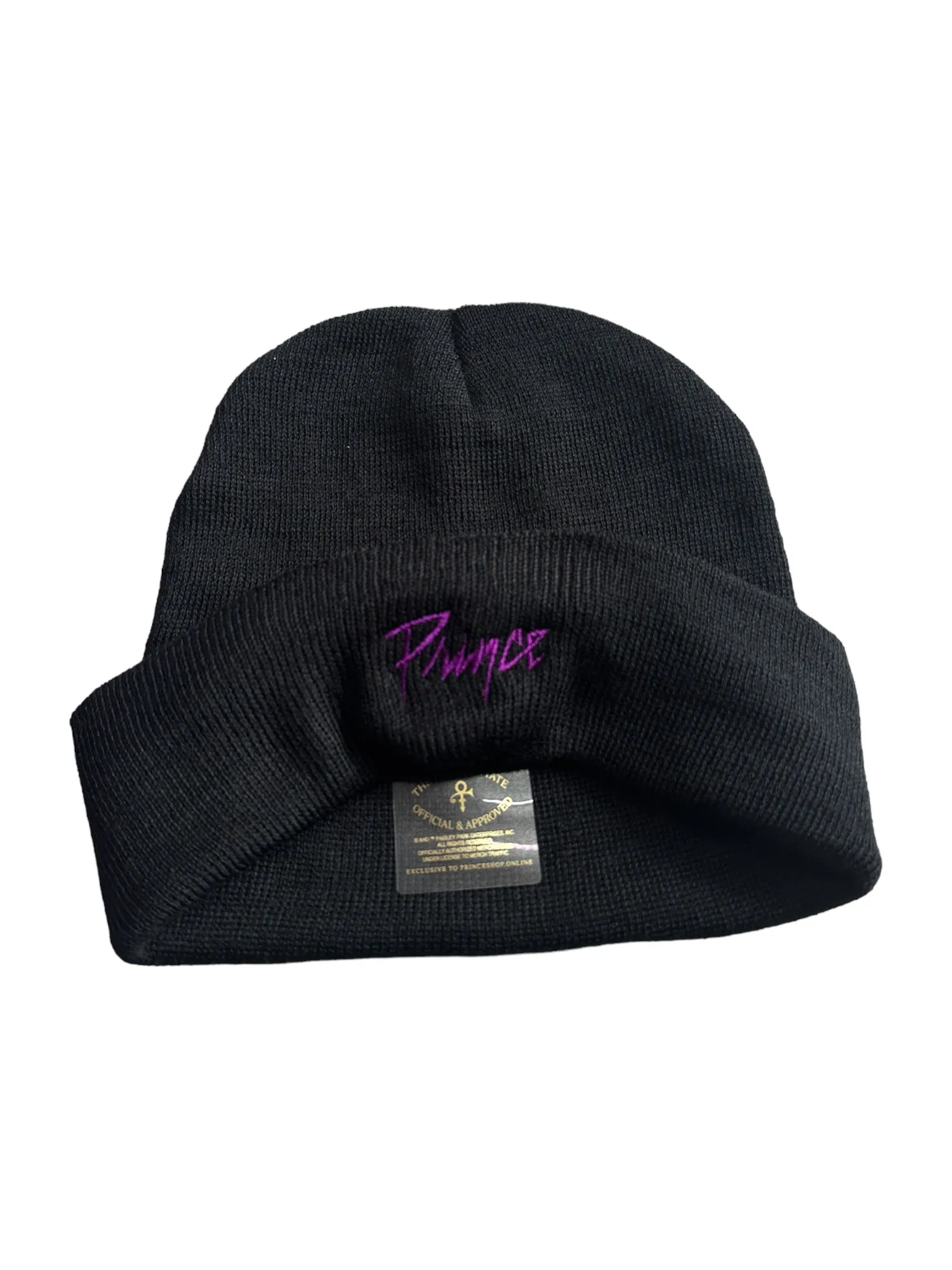 Prince – Purple Rain 40th Anniversary Turn Up Beanie Hat Official & Xclusive:NEW