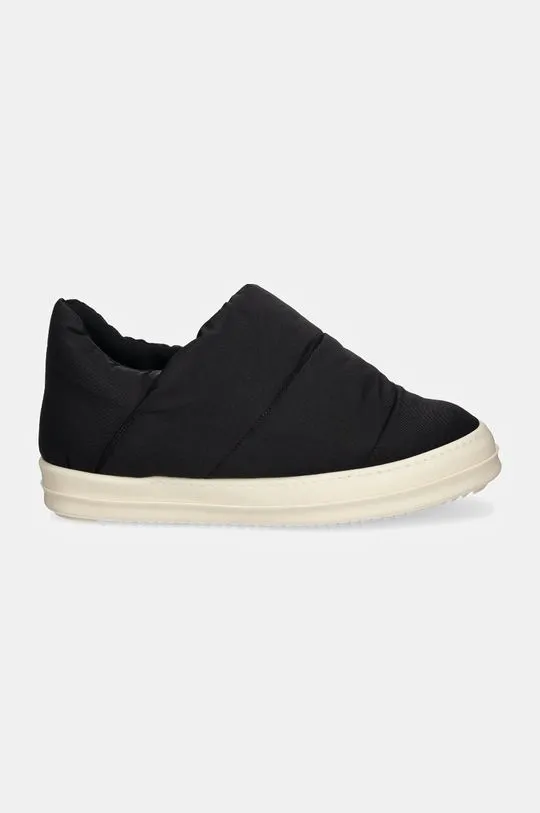 Rick Owens plimsolls Puffer Slip On men's black color DU02D2827.MUPA