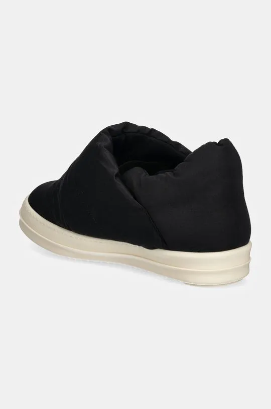 Rick Owens plimsolls Puffer Slip On men's black color DU02D2827.MUPA