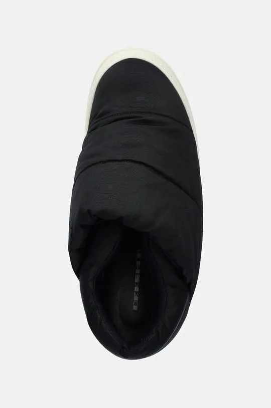 Rick Owens plimsolls Puffer Slip On men's black color DU02D2827.MUPA