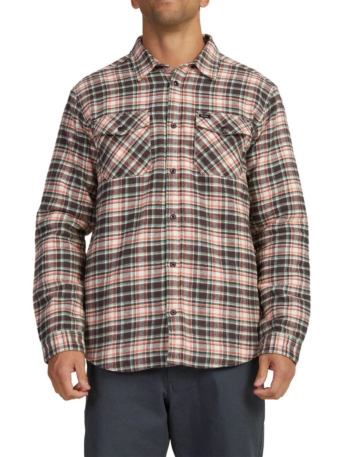 RVCA Men's Replacement Lined Shirt