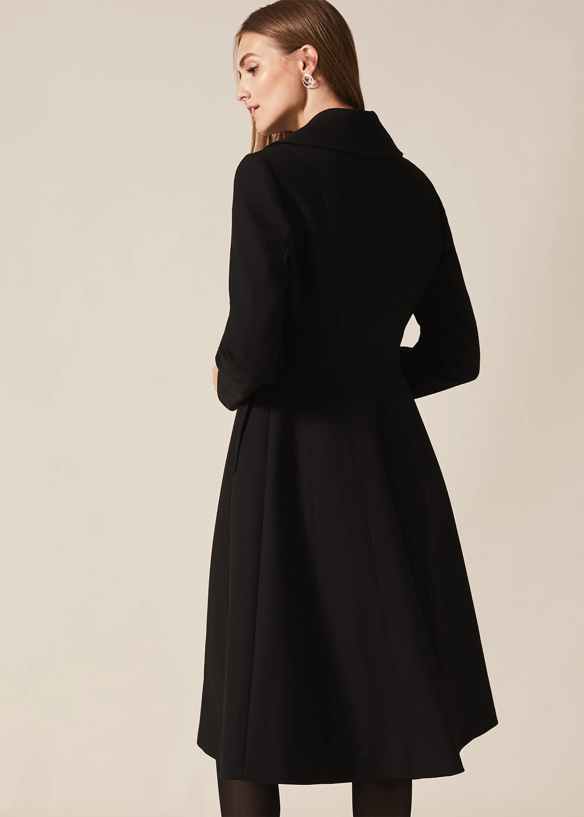 Sandra Swing Midi Coat