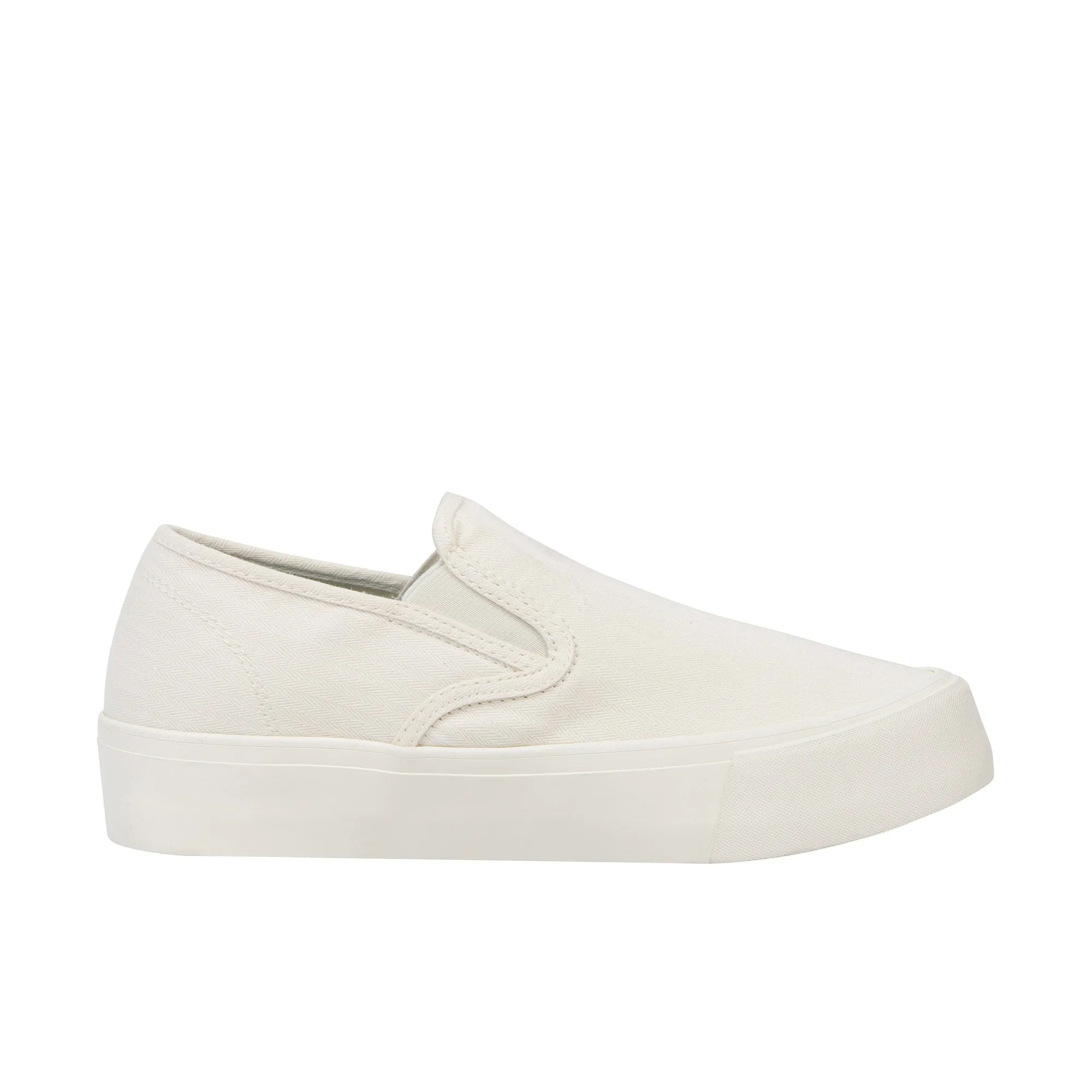 SeaVees Womens Baja Slip-On Platform Bleach