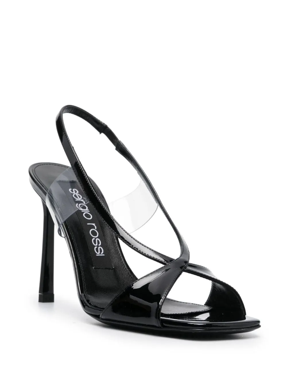 SERGIO ROSSI Statement-Making 105MM Leather Sandals for Women