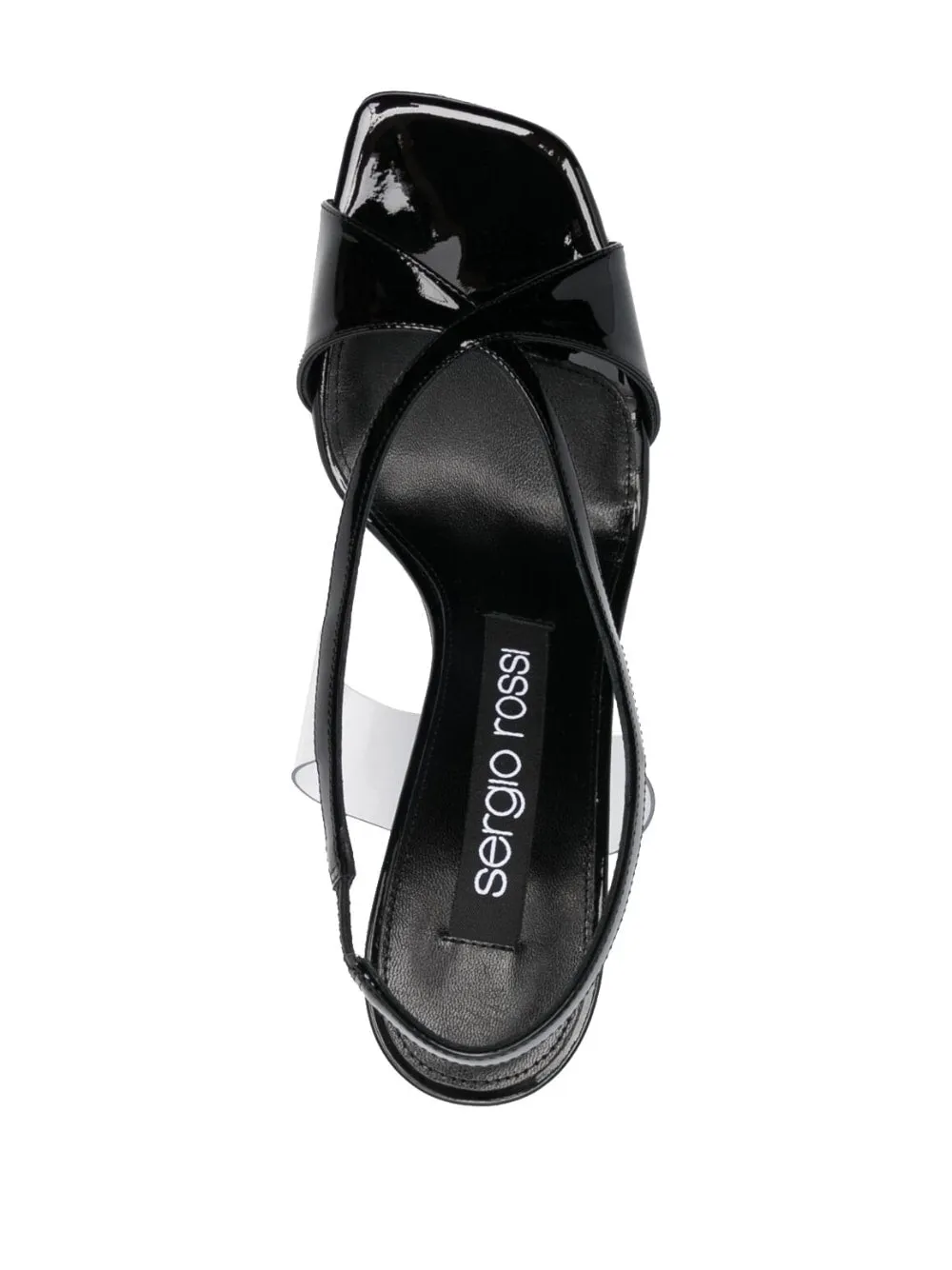 SERGIO ROSSI Statement-Making 105MM Leather Sandals for Women