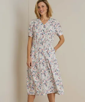 Short sleeve Floral Print Dress