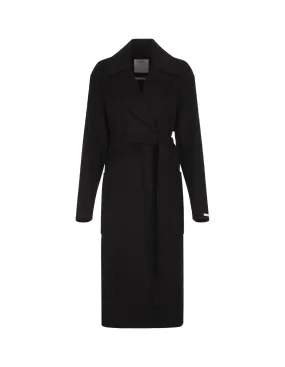 SPORTMAX Black Veleno Coat