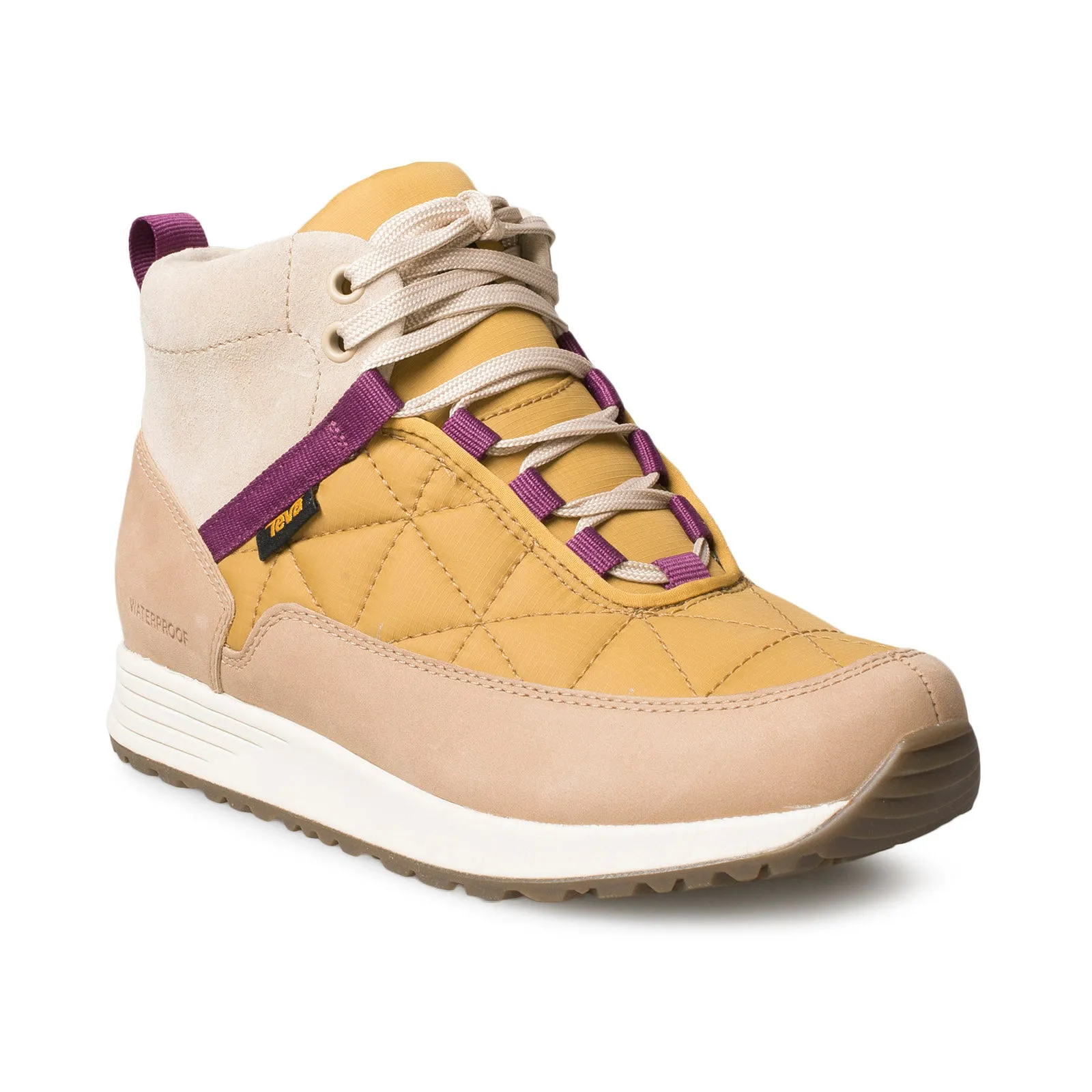 Teva Ember Commute Waterproof Sesame Medallion Boots - Women's