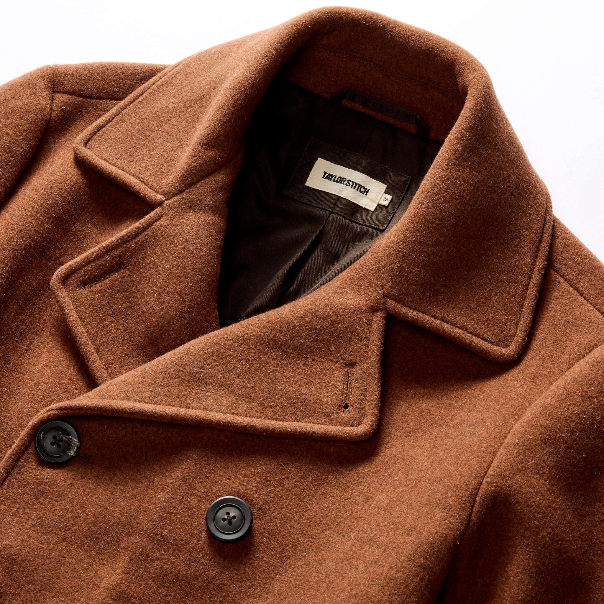 The Mariner Coat in Tarnished Copper Wool