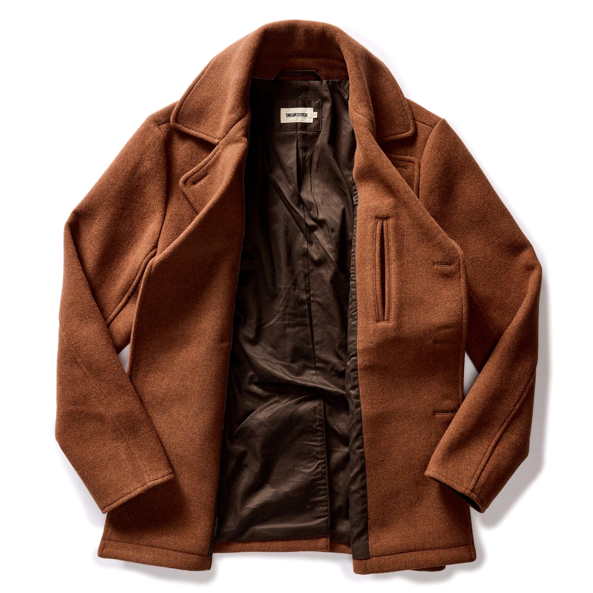 The Mariner Coat in Tarnished Copper Wool