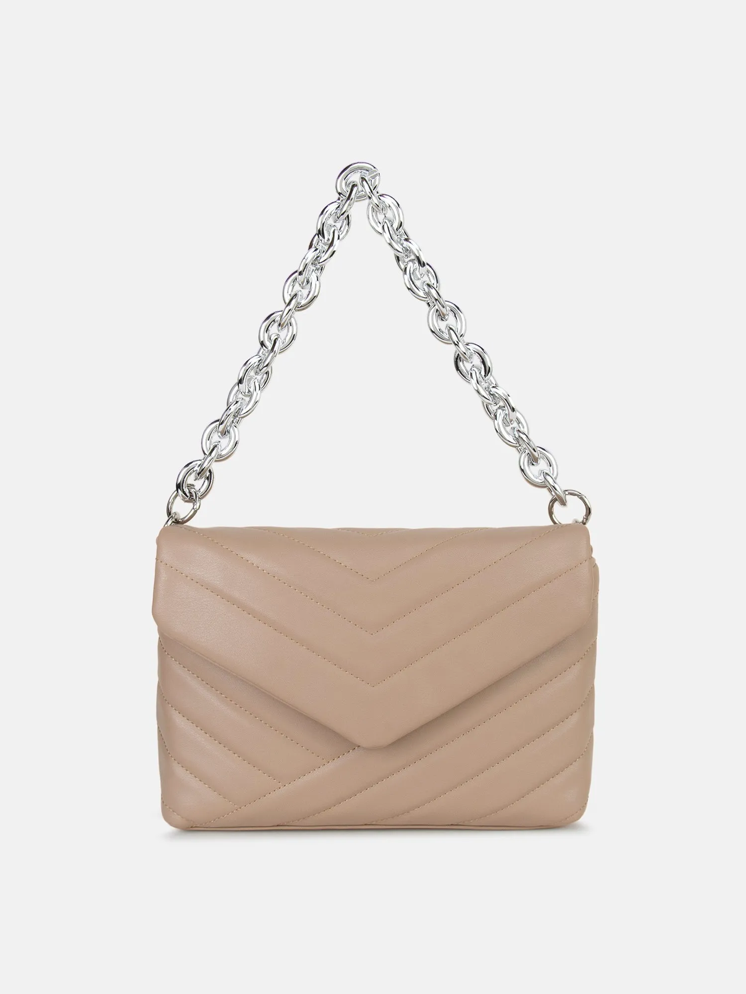 Trendy Quilted Chain Bag